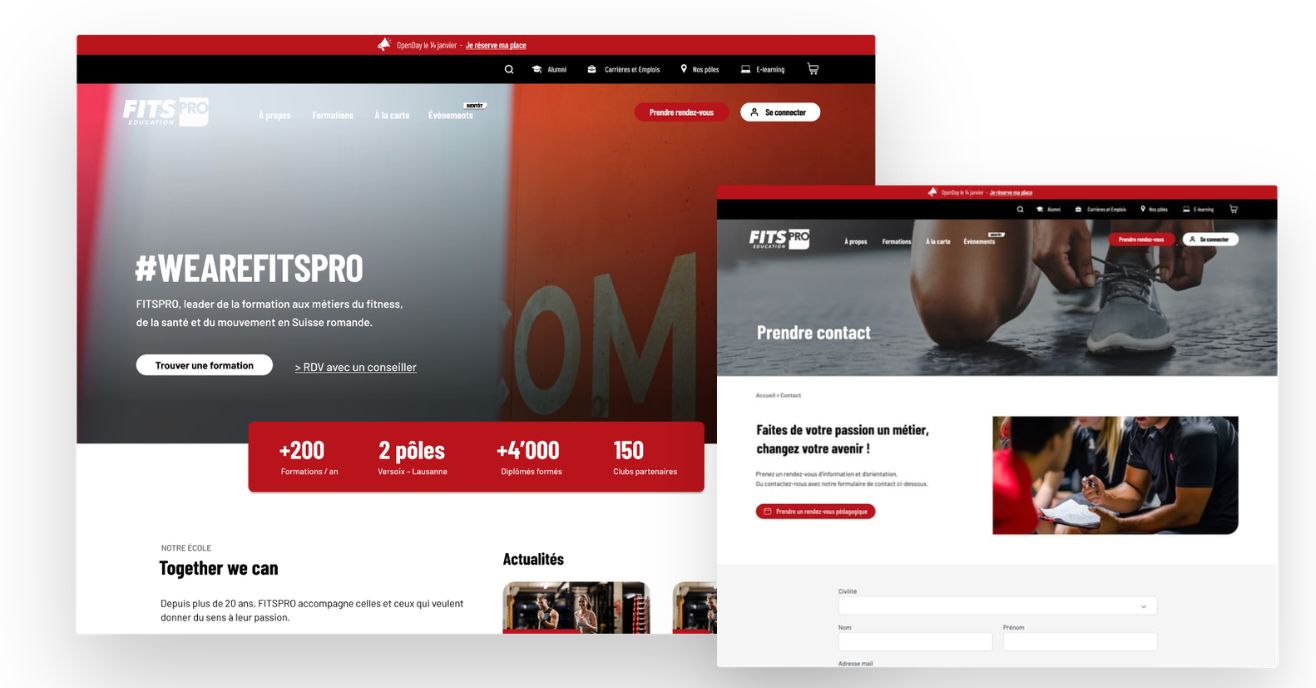 Site Web Fitspro